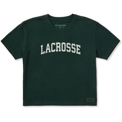 Women's Lacrosse Arch Short Sleeve Crusher Boxy Tee