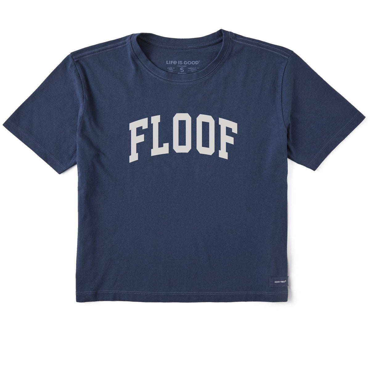 Women's Floof Arch Short Sleeve Crusher Boxy Tee