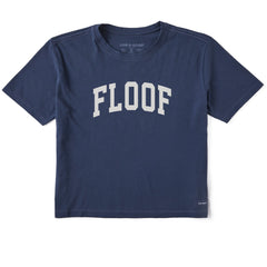 Women's Floof Arch Short Sleeve Crusher Boxy Tee