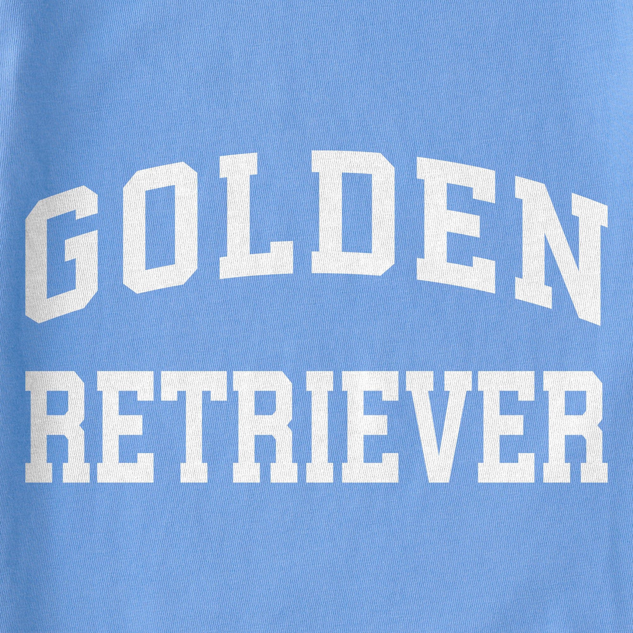 Women's Golden Retriever Arch Short Sleeve Crusher Boxy Tee