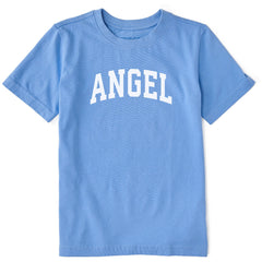 Kids Angel Arch Short Sleeve Crusher Tee