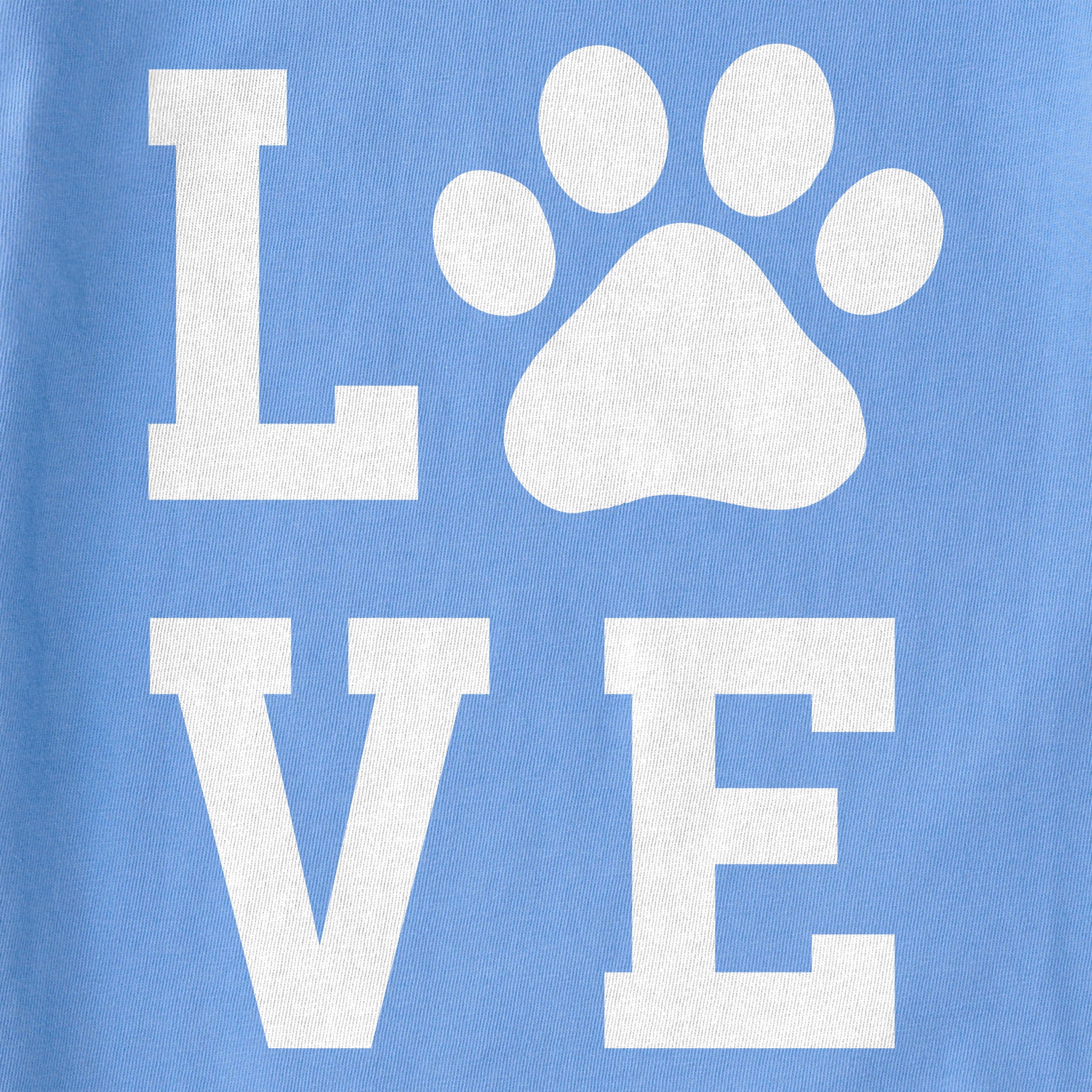 Kids Love Paw Arch Short Sleeve Crusher Tee