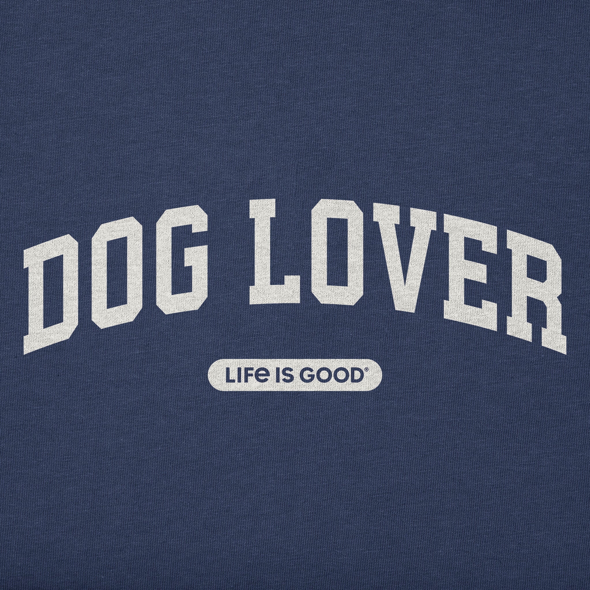 Kids Dog Lover Arch Short Sleeve Crusher Tee
