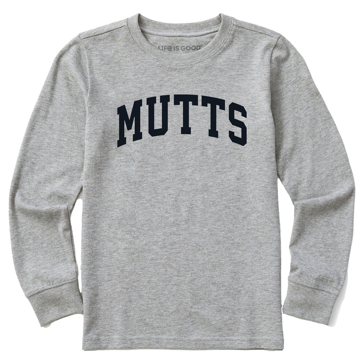 Kids Mutts Arch Long Sleeve Crusher Tee