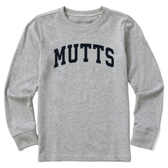 Kids Mutts Arch Long Sleeve Crusher Tee