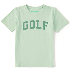 Kids Golf Arch Short Sleeve Crusher Tee