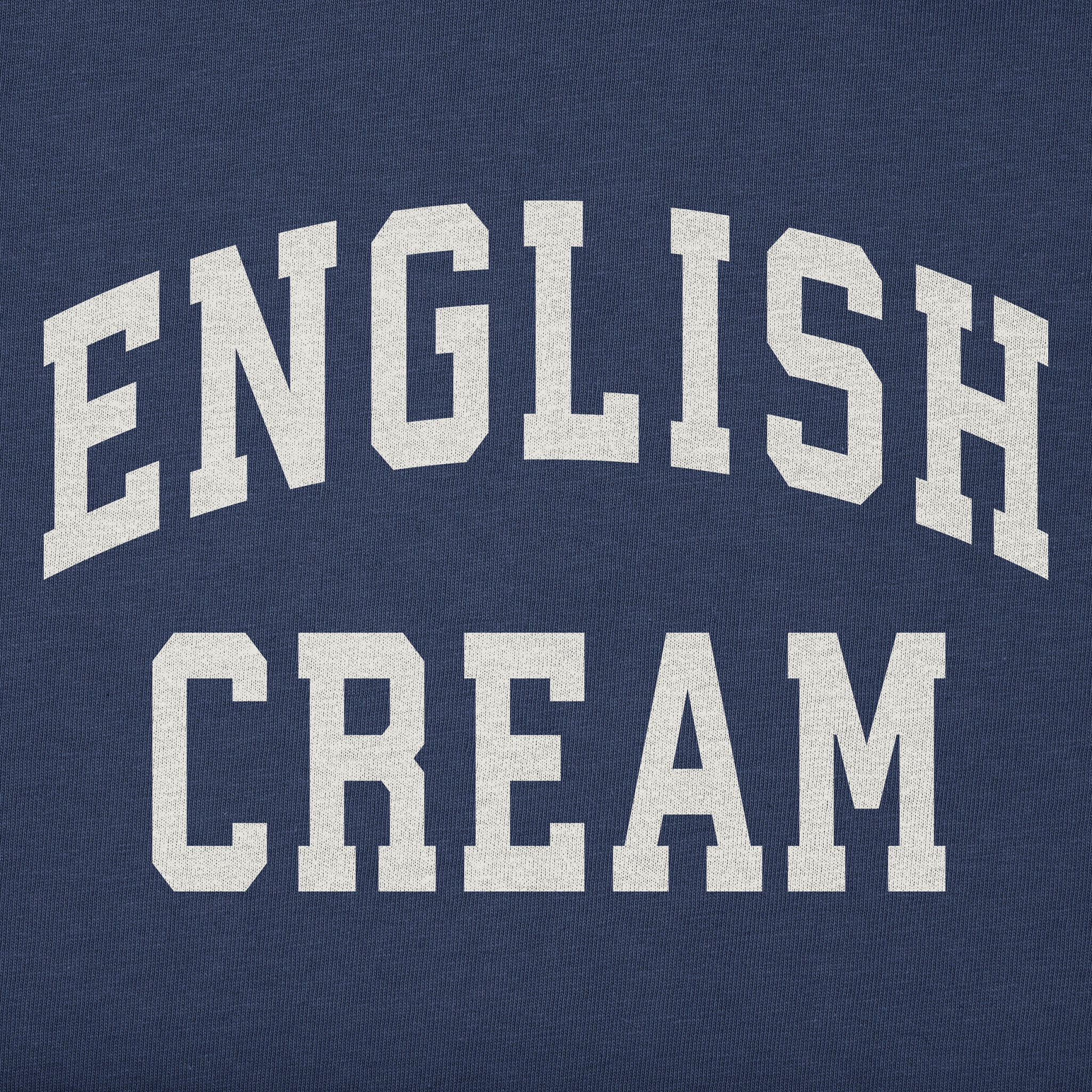 Men's English Cream Arch Short Sleeve Crusher Tee
