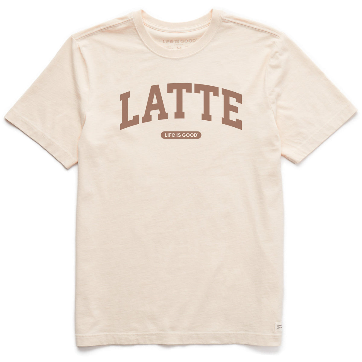 Men's Latte Arch Short Sleeve Crusher Tee
