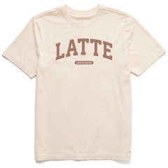 Men's Latte Arch Short Sleeve Crusher Tee