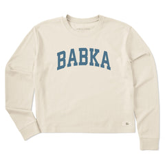 Women's Babka Arch Long Sleeve Crusher Boxy Tee