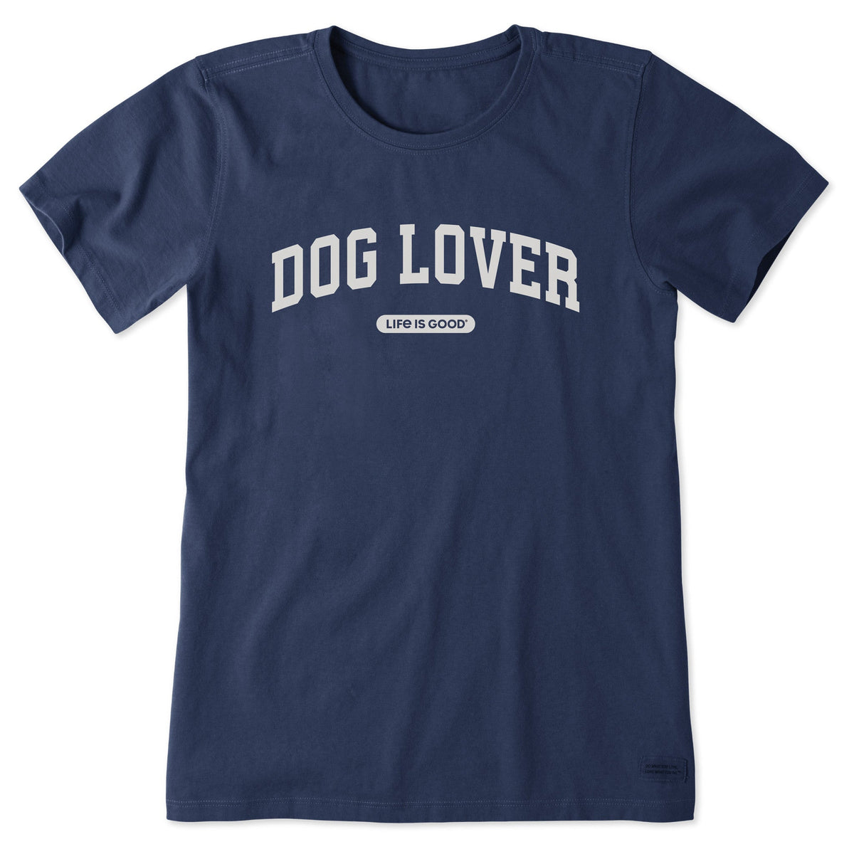Women's Dog Lover Arch Short Sleeve Crusher Tee