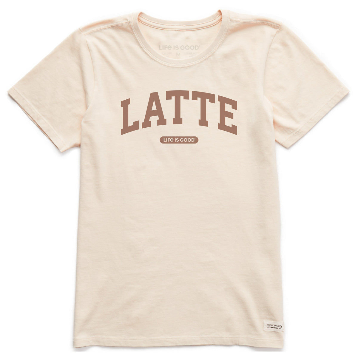 Women's Latte Arch Short Sleeve Crusher Tee