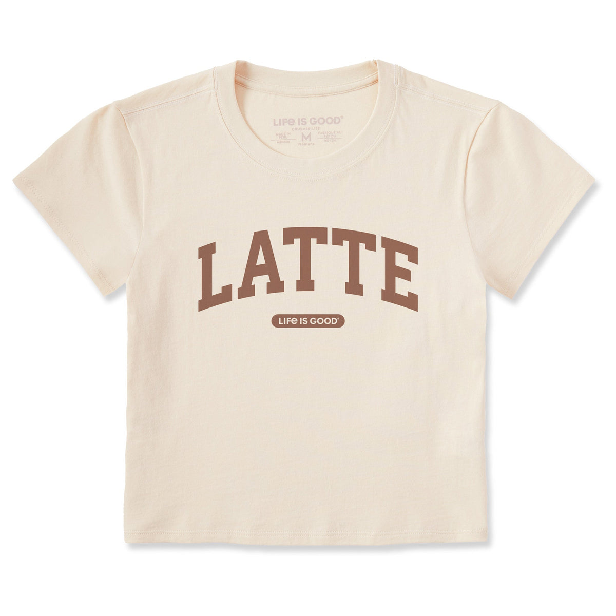 Women's Latte Arch Crusher-LITE Shrunken Tee