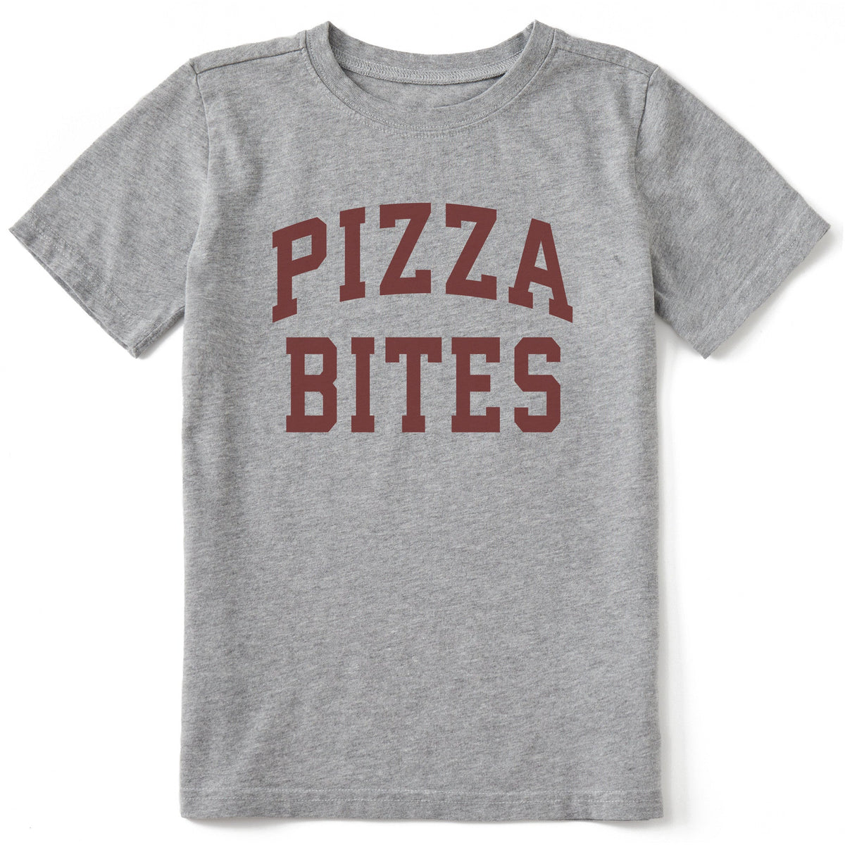 Kids Pizza Bites Arch Short Sleeve Crusher Tee