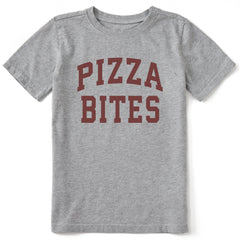 Kids Pizza Bites Arch Short Sleeve Crusher Tee