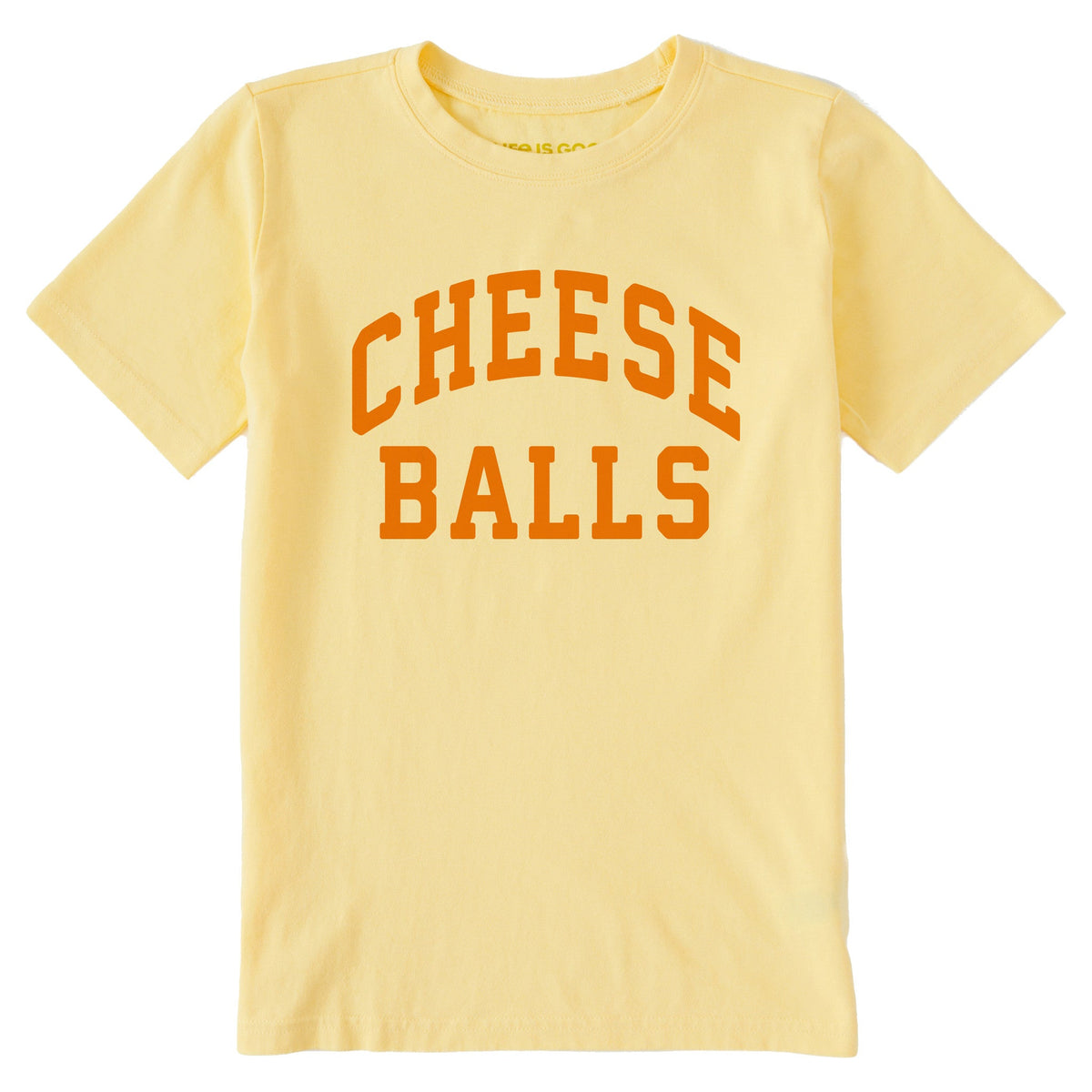 Kids Cheese Balls Arch Short Sleeve Crusher Tee