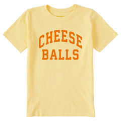 Kids Cheese Balls Arch Short Sleeve Crusher Tee