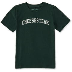 Kids Cheesesteak Arch Short Sleeve Crusher Tee