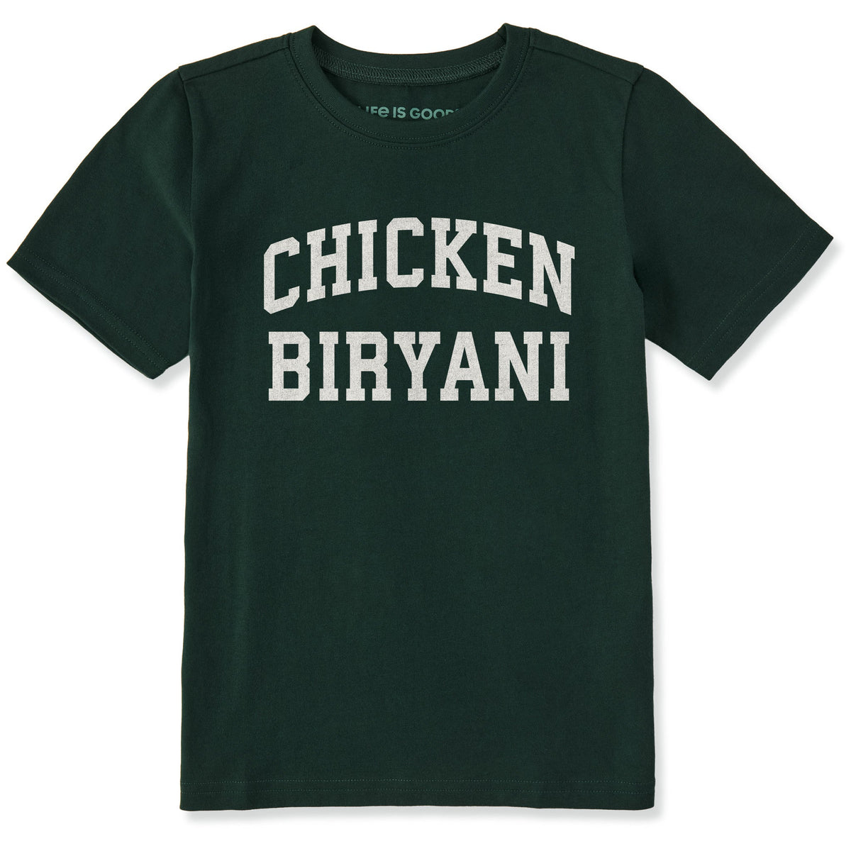 Kids Chicken Biryani Arch Short Sleeve Crusher Tee