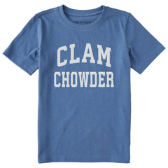Kids Clam Chowder Arch Short Sleeve Crusher Tee