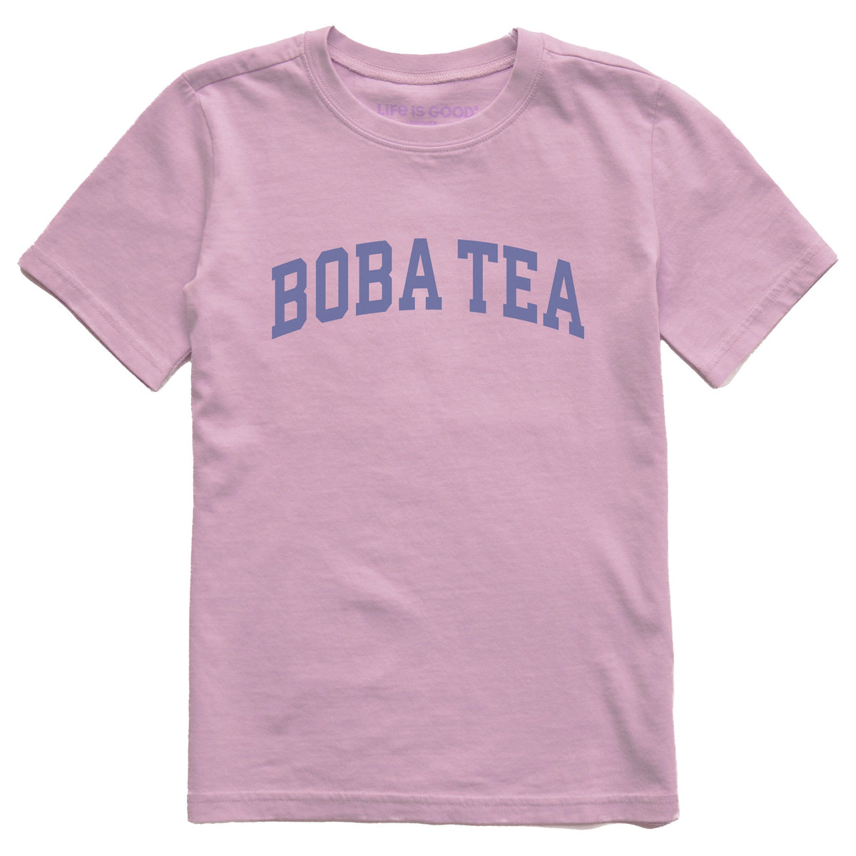 Kids Boba Tea Arch Short Sleeve Crusher Tee