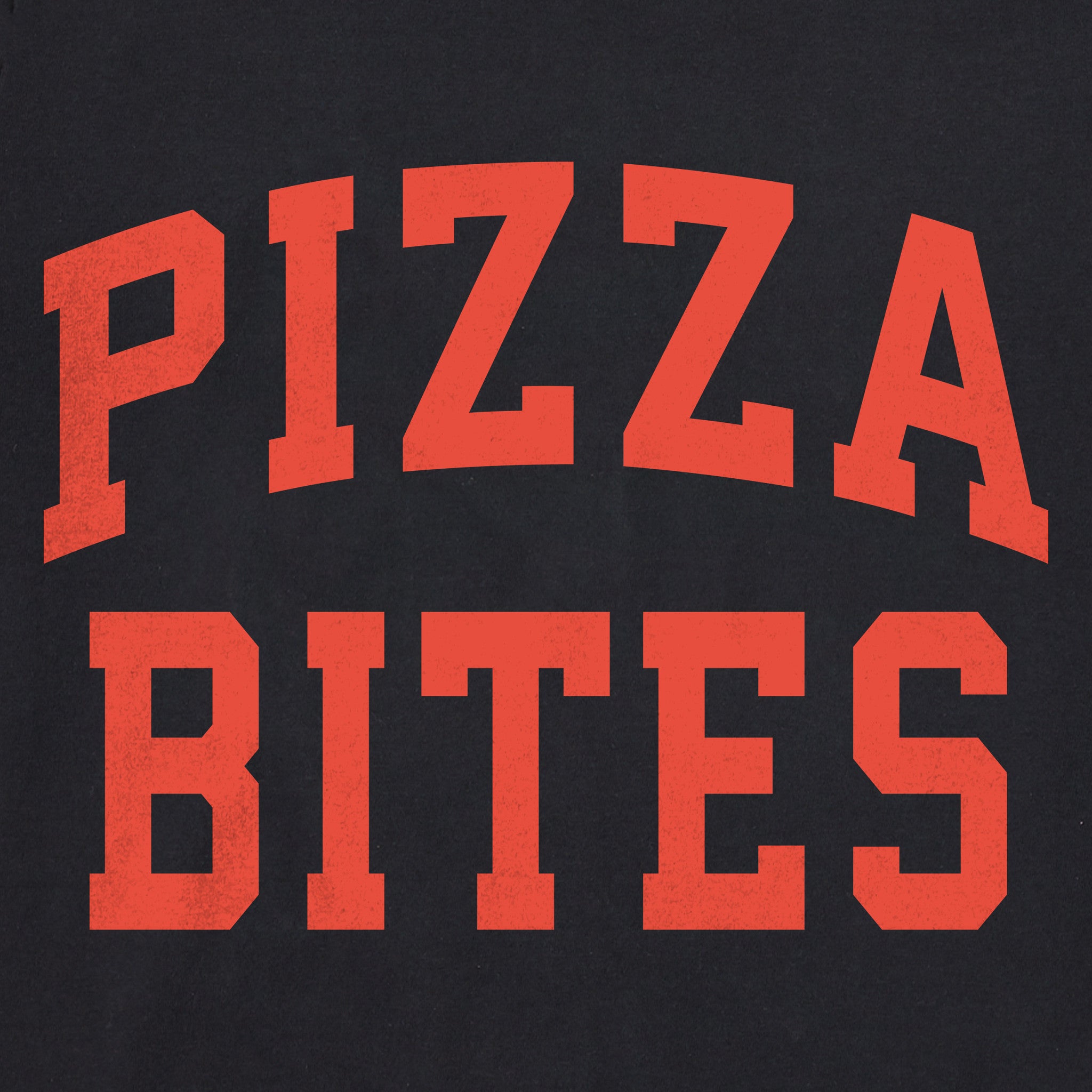 Men's Pizza Bites Arch Short Sleeve Crusher Tee