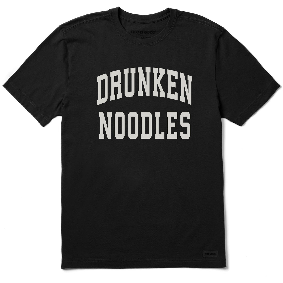 Men's Drunken Noodles Arch Short Sleeve Crusher Tee