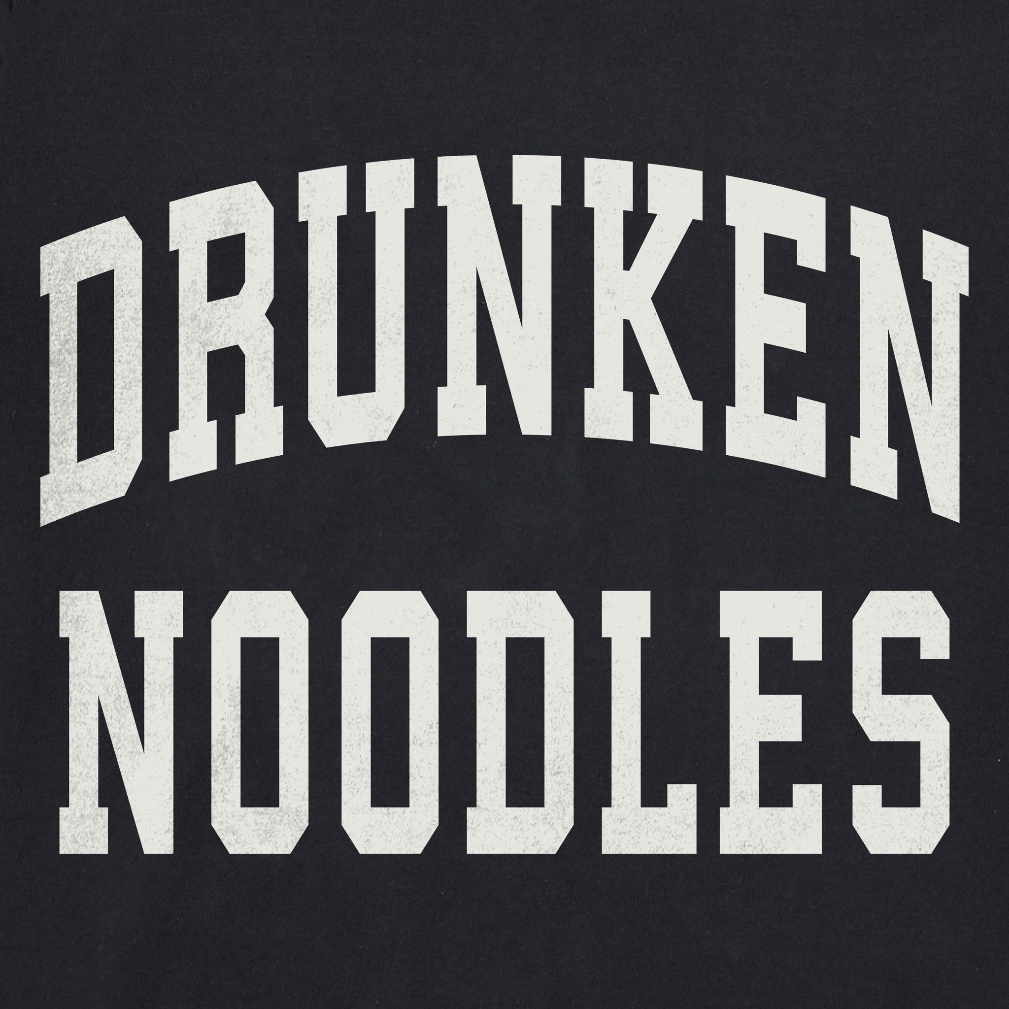 Men's Drunken Noodles Arch Short Sleeve Crusher Tee