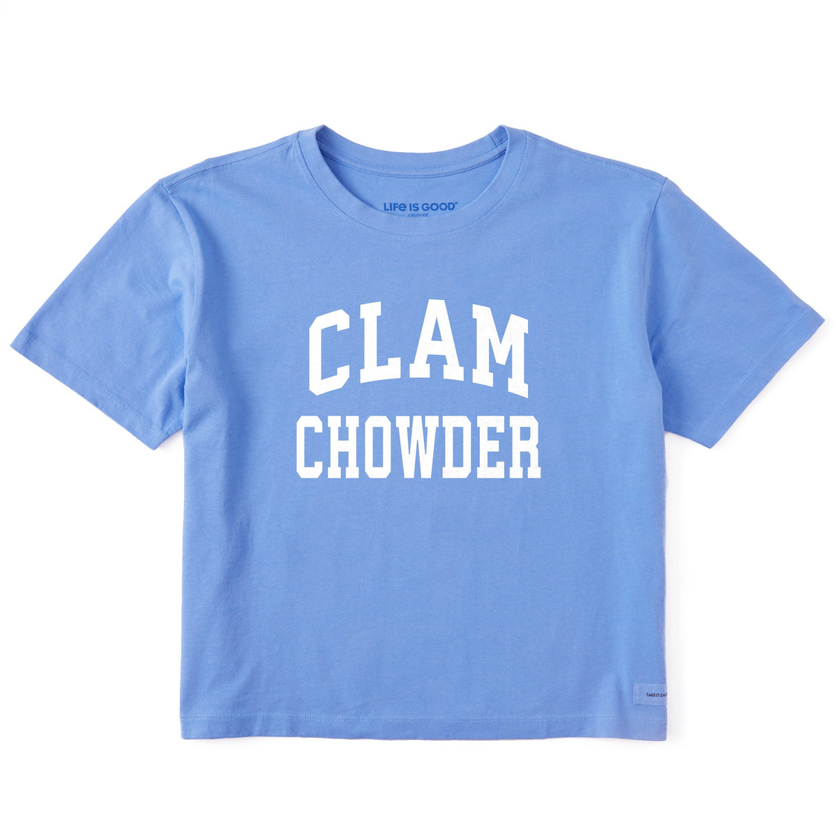 Women's Clam Chowder Arch Short Sleeve Crusher Boxy Tee