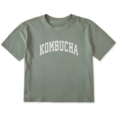 Women's Kombucha Arch Short Sleeve Crusher Boxy Tee