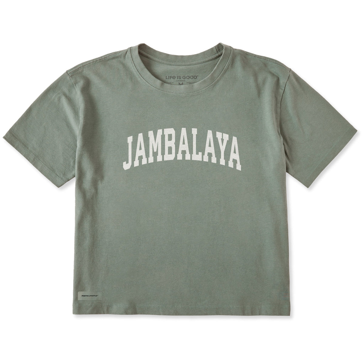 Women's Jambalaya Arch Short Sleeve Crusher Boxy Tee
