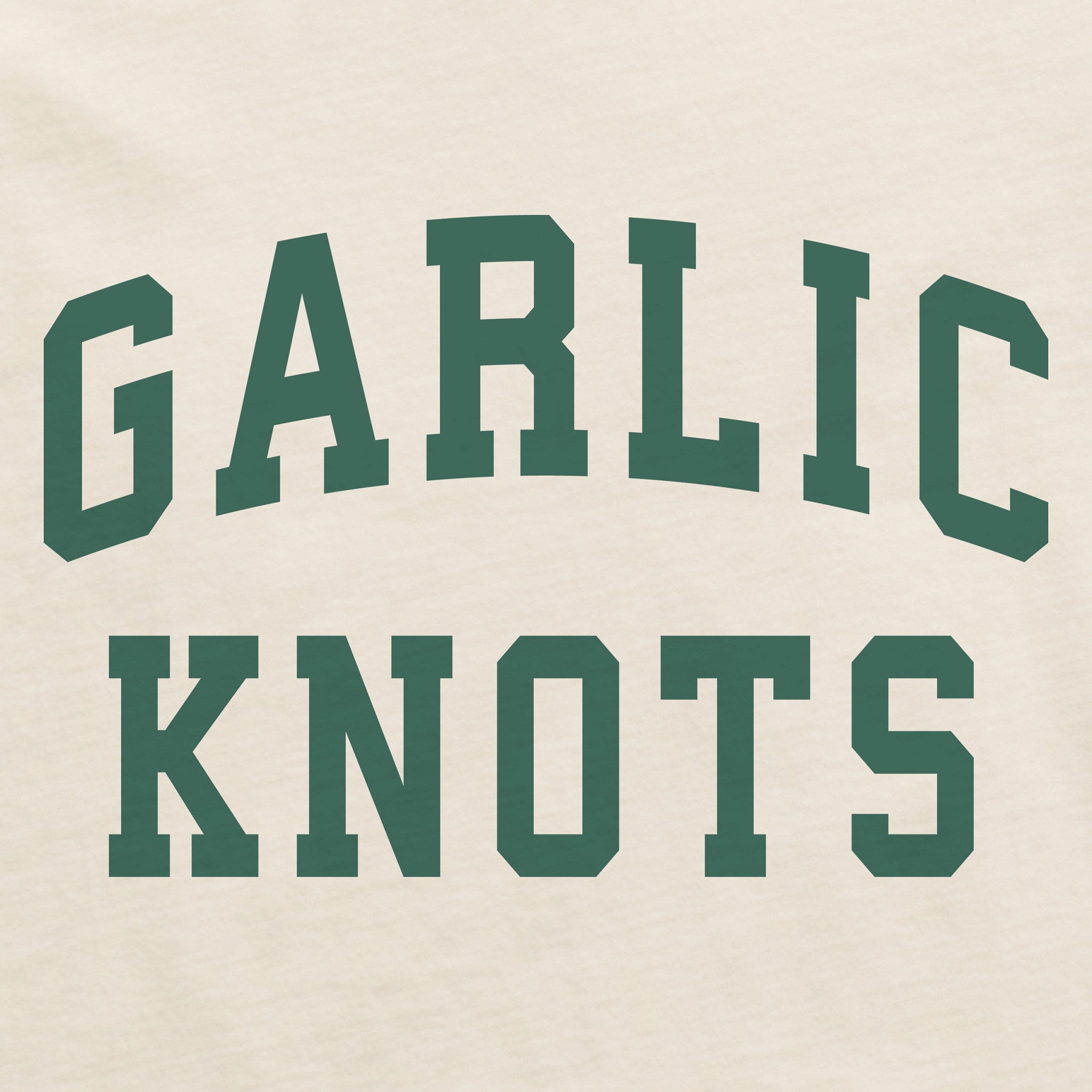 Women's Garlic Knots Arch Short Sleeve Crusher Boxy Tee