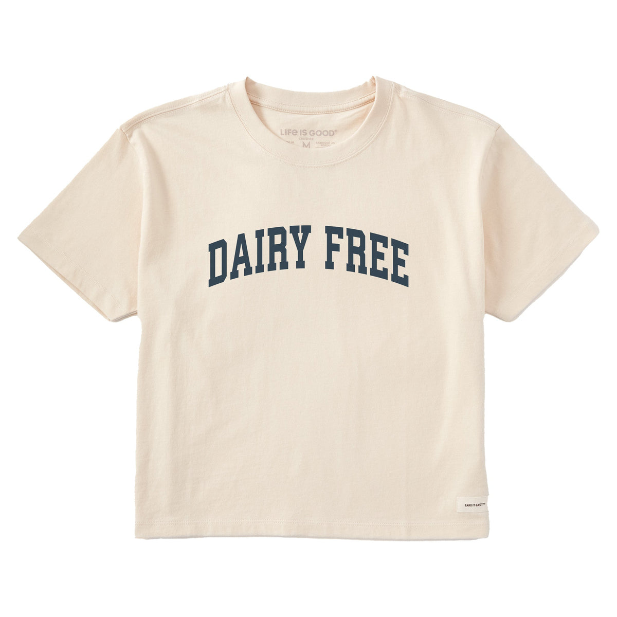 Women's Dairy Free Arch Short Sleeve Crusher Boxy Tee
