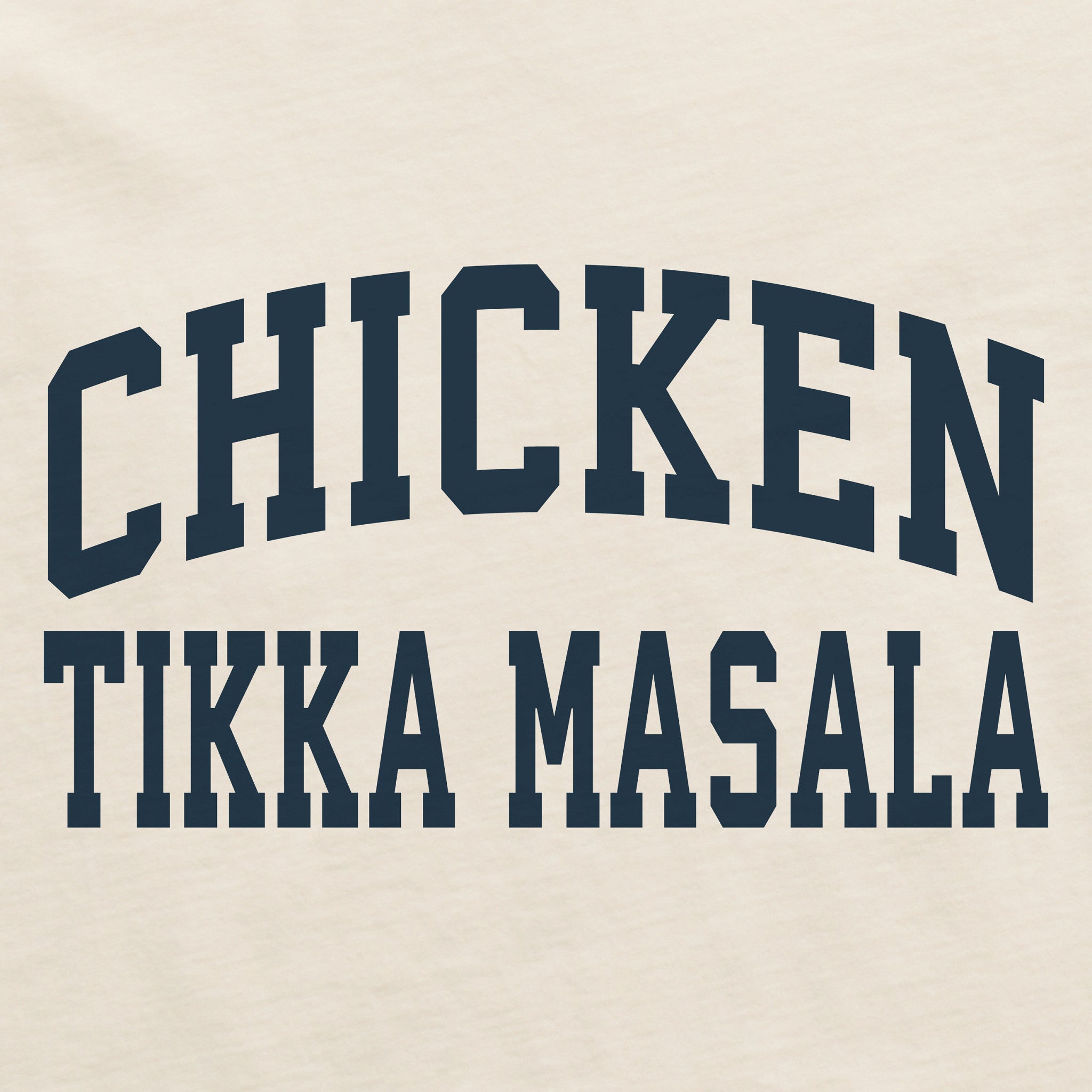 Women's Chicken Tikka Masala Arch Short Sleeve Crusher Boxy Tee