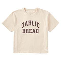Women's Garlic Bread Arch Short Sleeve Crusher Boxy Tee