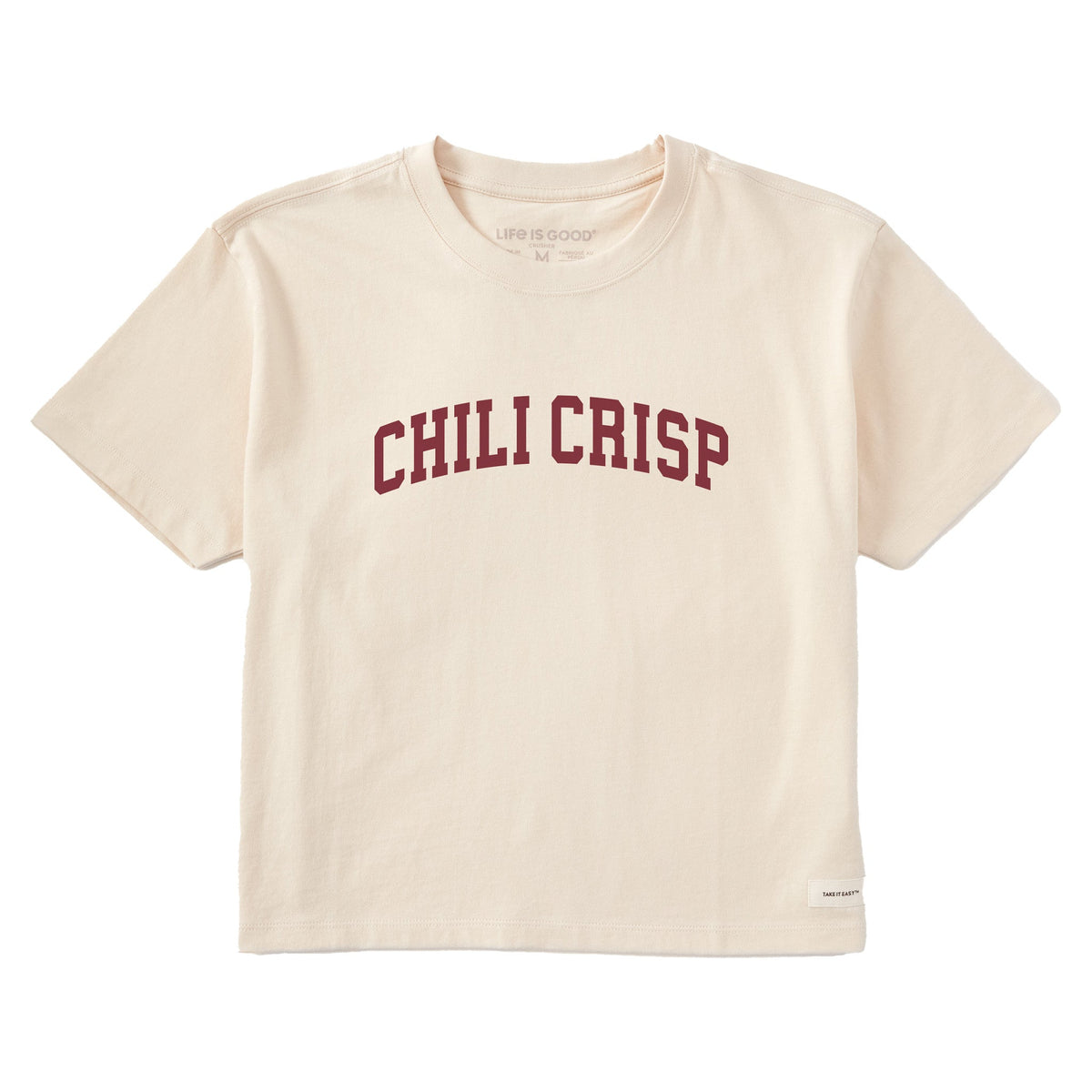Women's Chili Crisp Arch Short Sleeve Crusher Boxy Tee