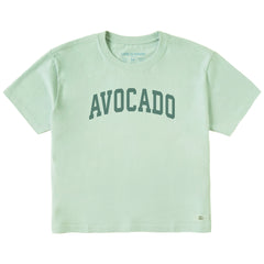 Women's Avocado Arch Short Sleeve Crusher Boxy Tee