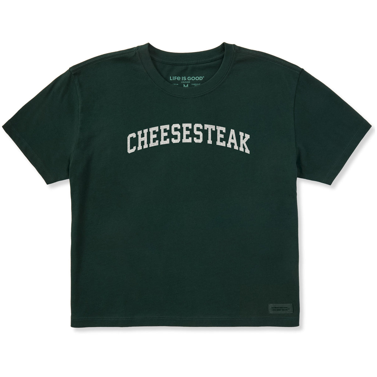 Women's Cheesesteak Arch Short Sleeve Crusher Boxy Tee