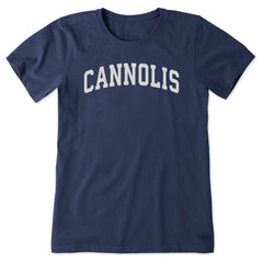 Women's Cannolis Arch Short Sleeve Crusher Tee