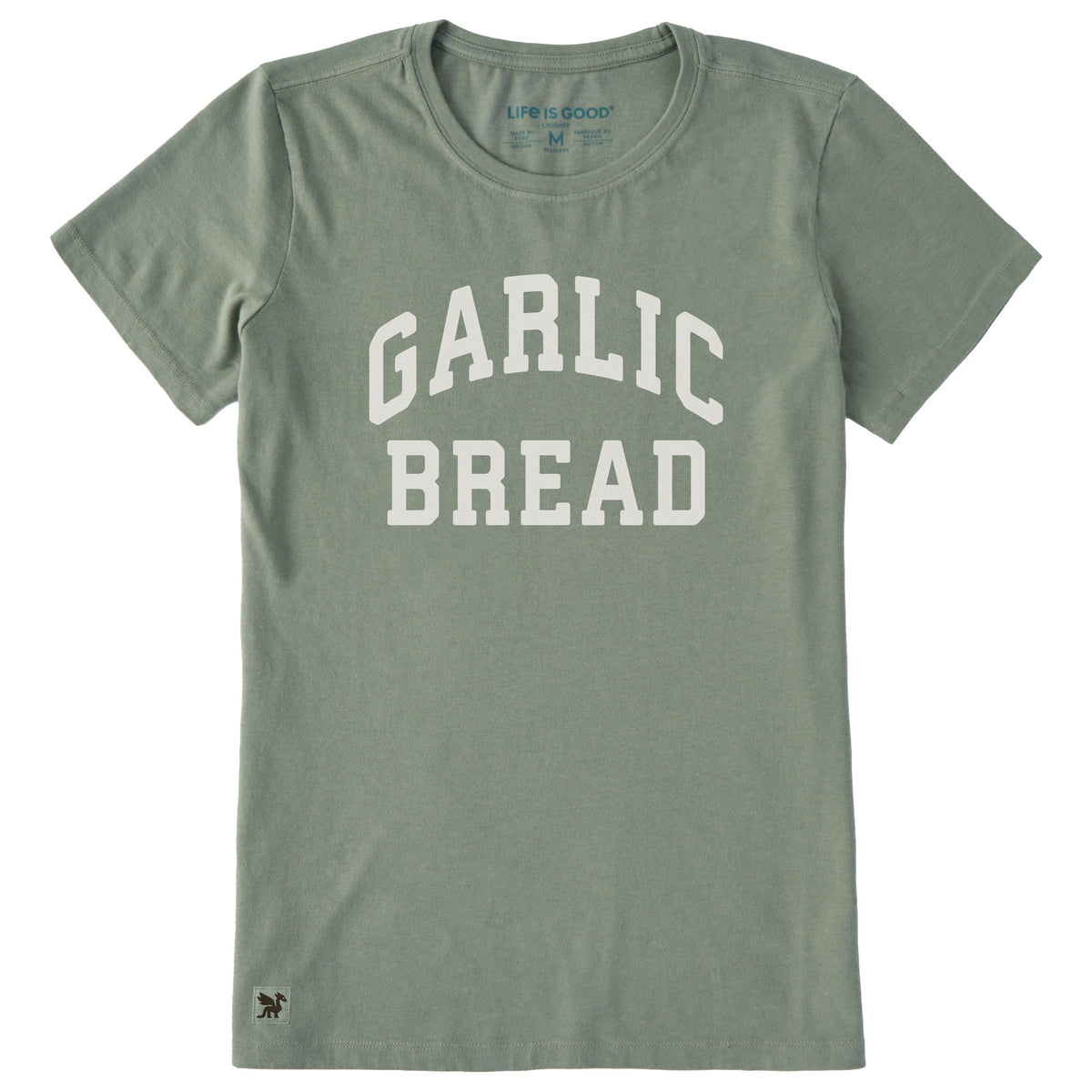 Women's Garlic Bread Arch Short Sleeve Crusher Tee