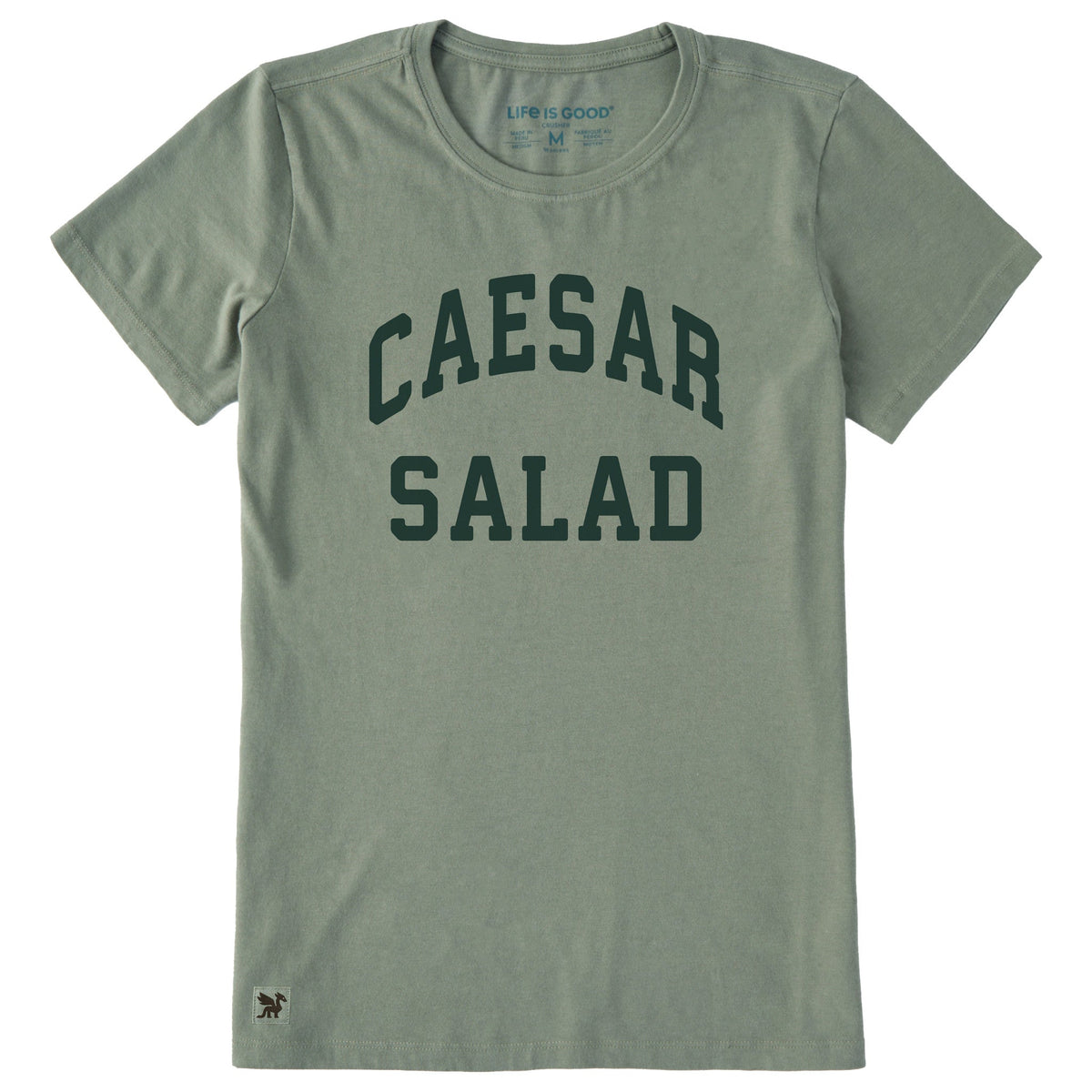 Women's Caesar Salad Arch Short Sleeve Crusher Tee