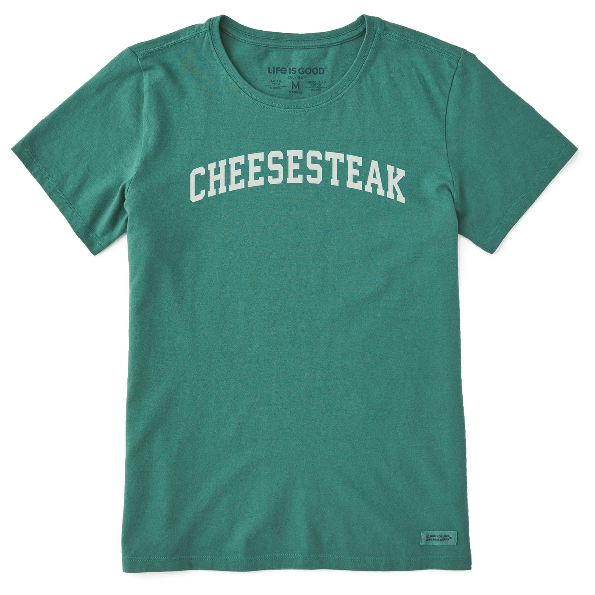 Women's Cheesesteak Arch Short Sleeve Crusher Tee