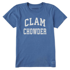 Women's Clam Chowder Arch Short Sleeve Crusher Tee