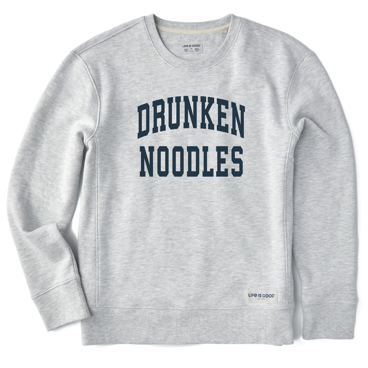 Women's Drunken Noodles Arch Simply True Fleece Crew
