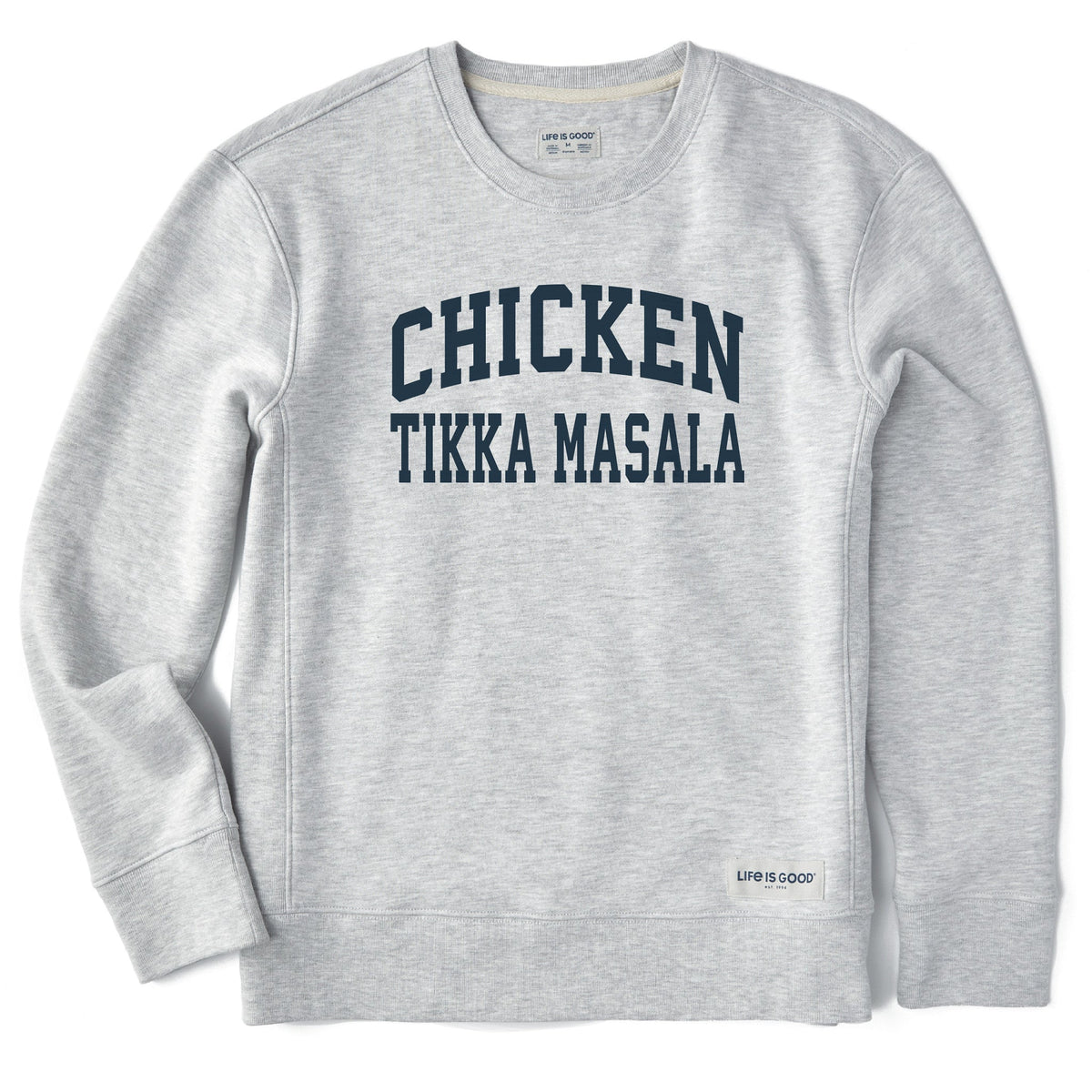 Women's Chicken Tikka Masala Arch Simply True Fleece Crew