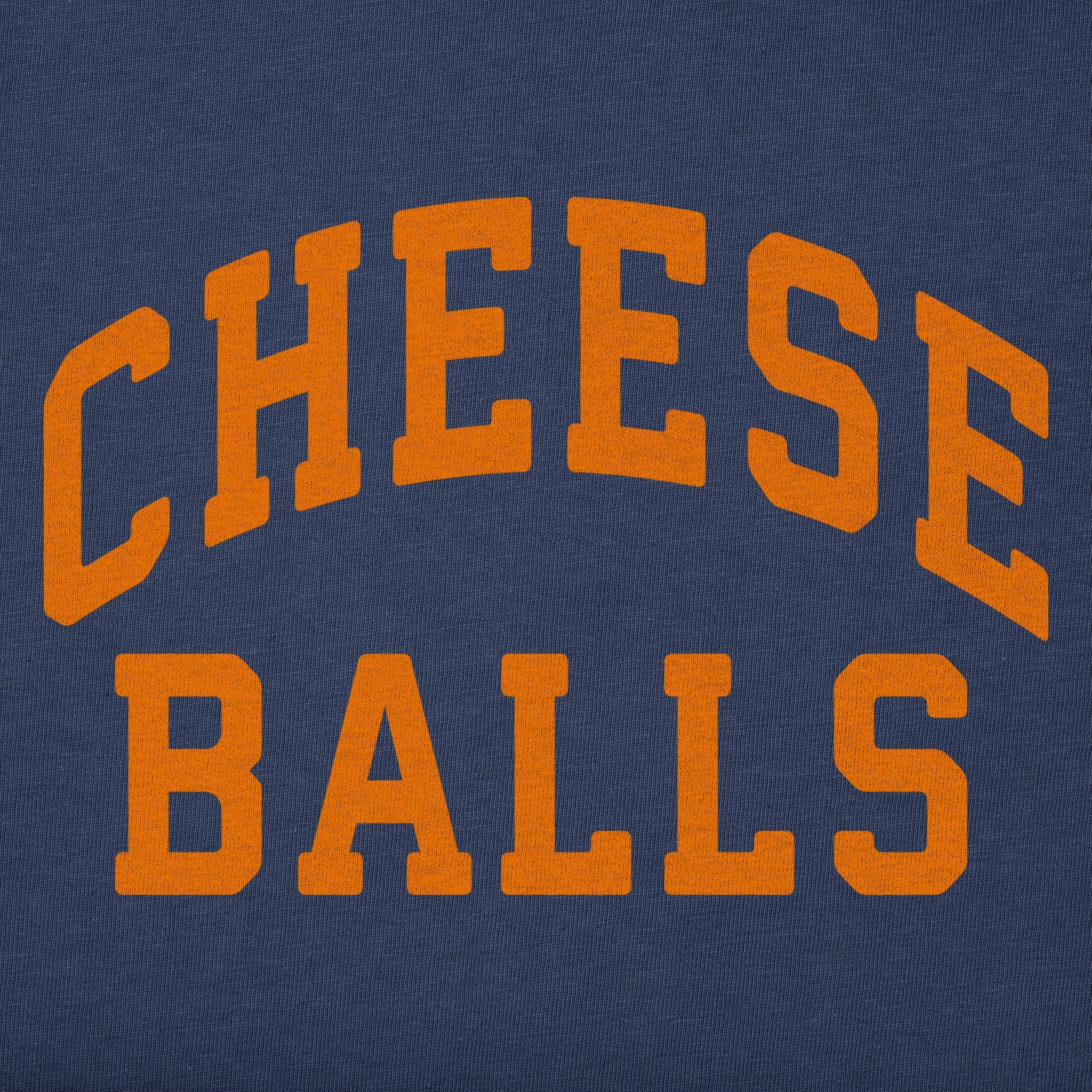 Toddler Cheese Balls Arch Short Sleeve Crusher Tee