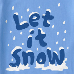 Women's Let it Snow Stack Long Sleeve Crusher Tee