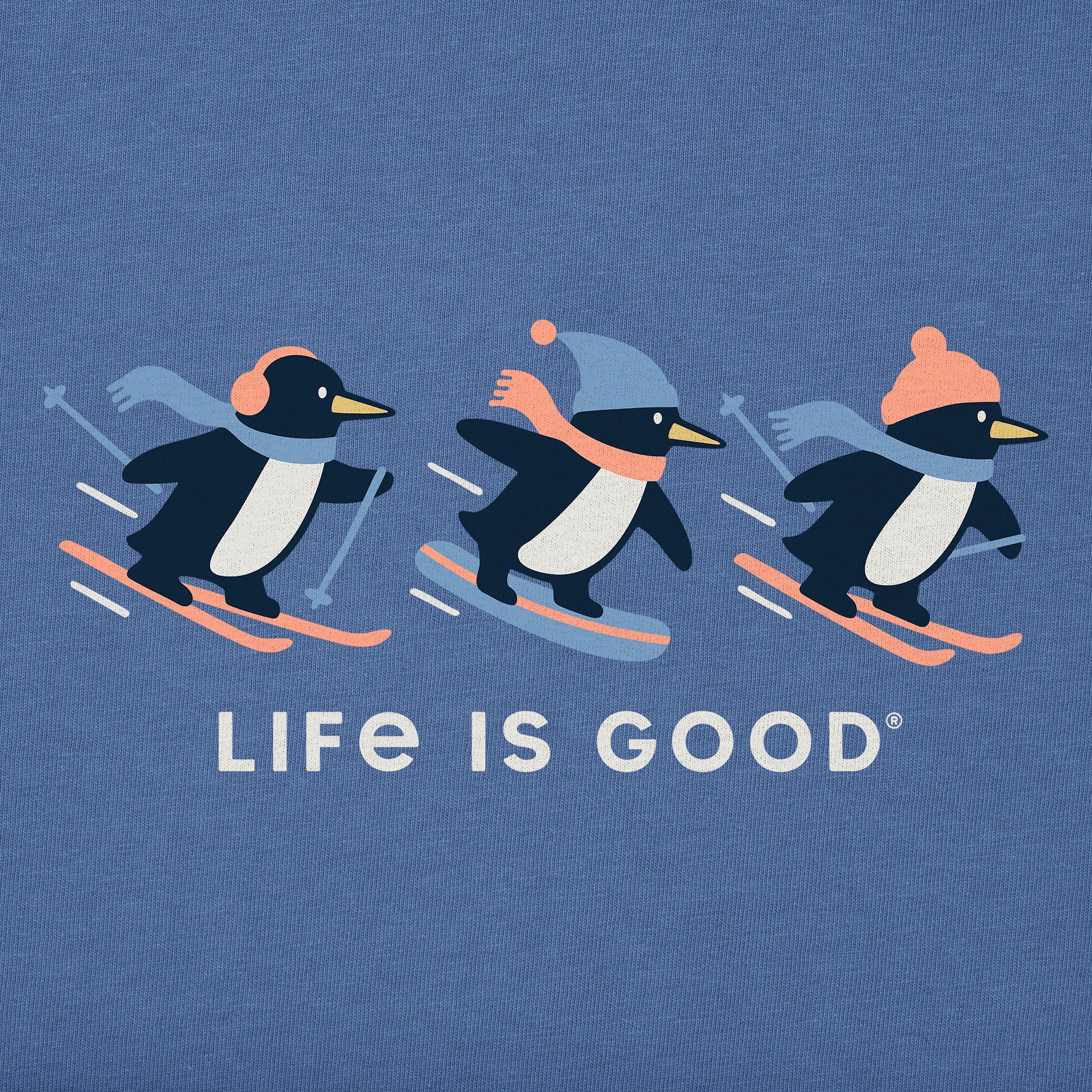 Men's Penguin Ski Trio Short Sleeve Crusher Tee