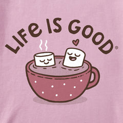 Kids Cocoa Time Long Sleeve Crusher Tee