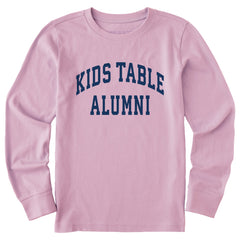 Kids Kids Table Alumni Arch Long Sleeve Crusher Tee